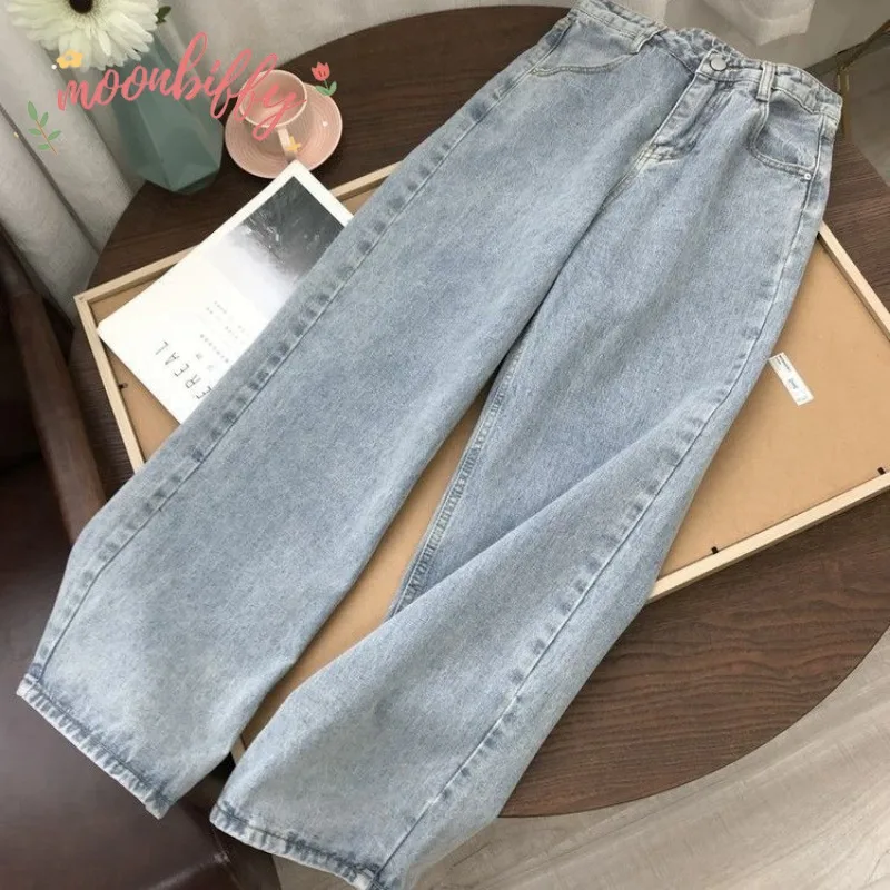 Streetwear High Waist Women's Fashion Jeans Woman Girls Women Wide Leg Pants Trousers Female Jean Femme Denim Bagge Mom Jeans
Streetwear High Waist Women's Fashion Jeans Woman Girls Women Wide Leg Pants Trousers Female Jean Femme Denim Bagge Mom Jeans