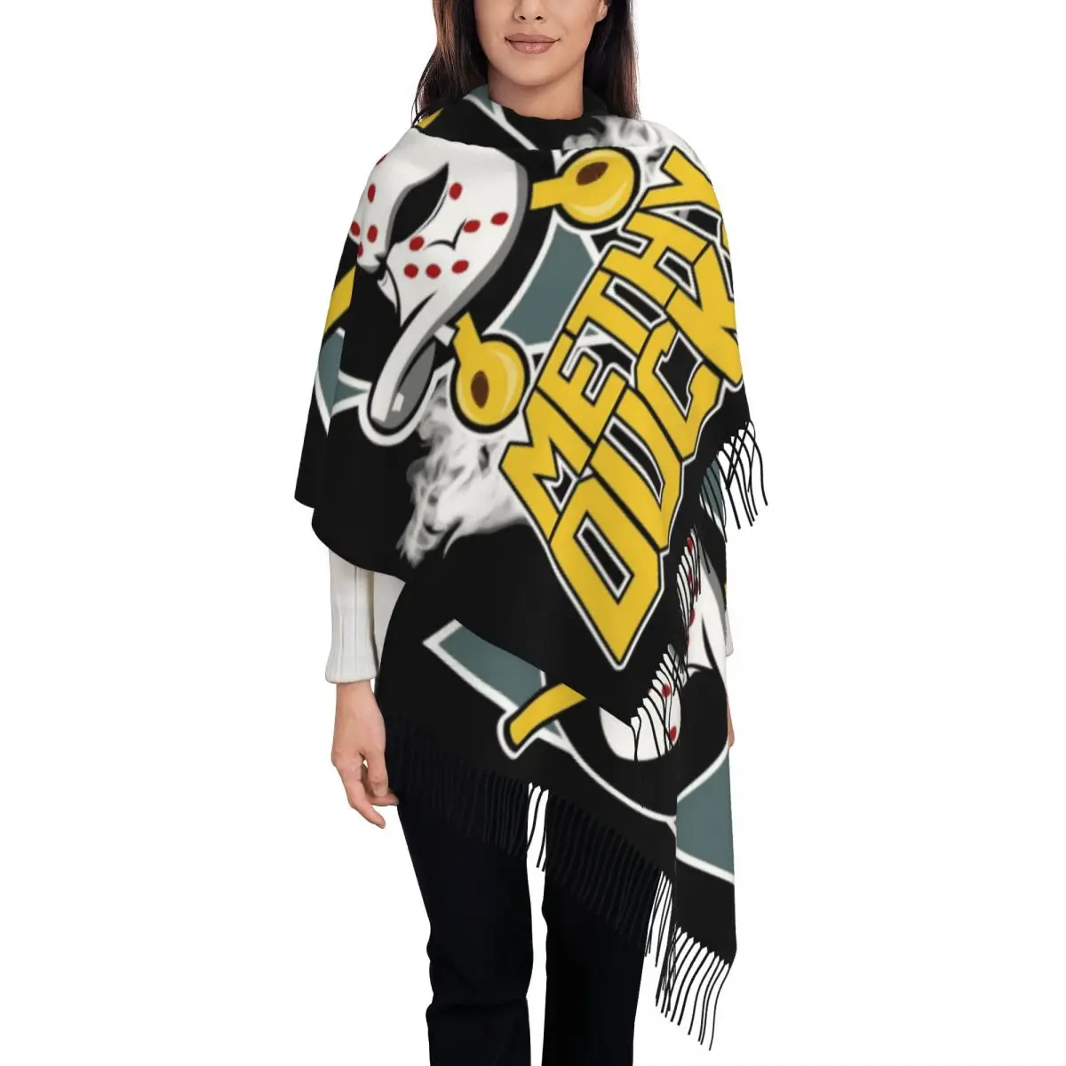 Personalized Printed Duck Funny Sports Art Scarf Men Women Winter Warm Scarves Mighty Ducks ANA Alternate Shawl Wrap
Personalized Printed Duck Funny Sports Art Scarf Men Women Winter Warm Scarves Mighty Ducks ANA Alternate Shawl Wrap