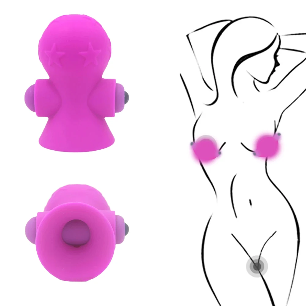 

Sex Toys for Woman Silicone Nipple Sucker Vibrating Bullet Nipple Pump Vibrator Suction Cup Breast Massager Clitoris Stimulator