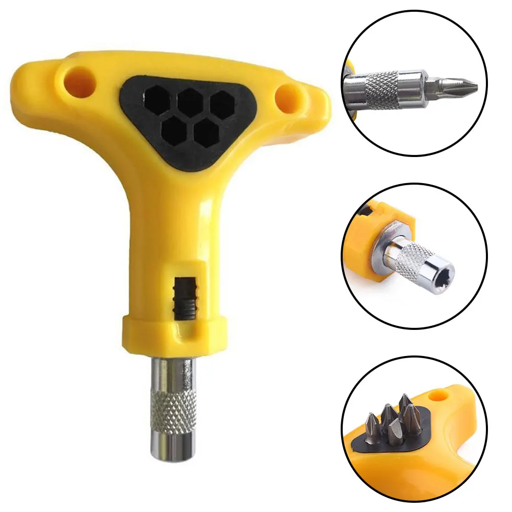 1 Set T-Type Hand Ratchet Wrench Scredriver 6.3mm 100x83mm Number 55 Steel ABS Workshop Hand Tools Screwdriver Nutdrivers
1 Set T-Type Hand Ratchet Wrench Scredriver 6.3mm 100x83mm Number 55 Steel ABS Workshop Hand Tools Screwdriver Nutdrivers