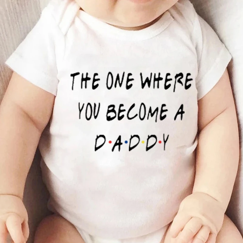 Newborn Baby Bodysuits Baby Boy Girl Clothes Summer Casual Short Sleeve the One Where Print Toddler Jumpsuits Children Clothes
Newborn Baby Bodysuits Baby Boy Girl Clothes Summer Casual Short Sleeve the One Where Print Toddler Jumpsuits Children Clothes