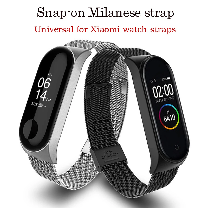 Ремешок для Xiaomi Mi Band 7 6 4 5, металлический браслет без винтов из нержавеющей стали для Mi Band 7 6 5 4 3
Ремешок для Xiaomi Mi Band 7 6 4 5, металлический браслет без винтов из нержавеющей стали для Mi Band 7 6 5 4 3