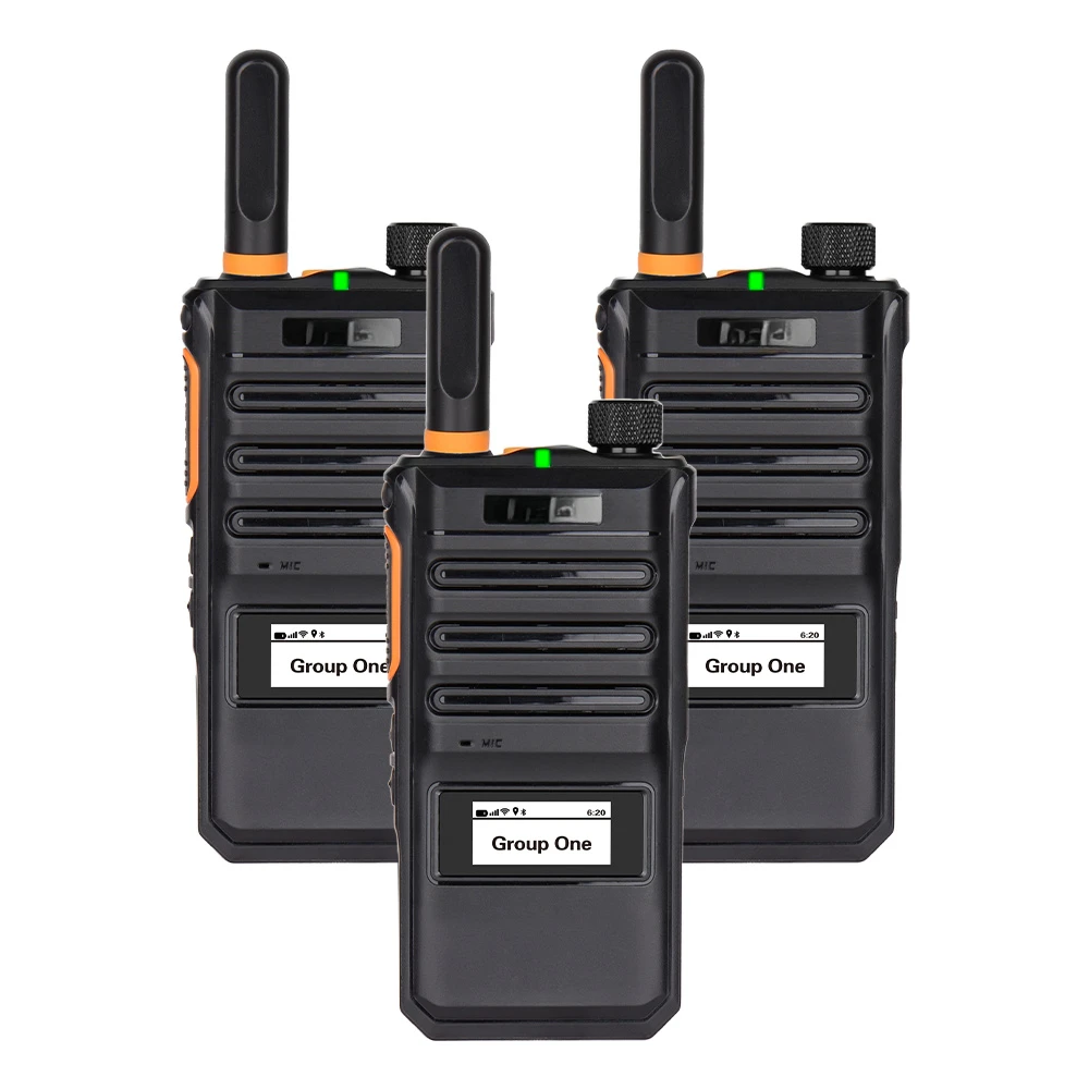 Hot selling T620 4G LTE Android wakie talkie two-way radio with dual sim card portable IP54 interphone
Hot selling T620 4G LTE Android wakie talkie two-way radio with dual sim card portable IP54 interphone