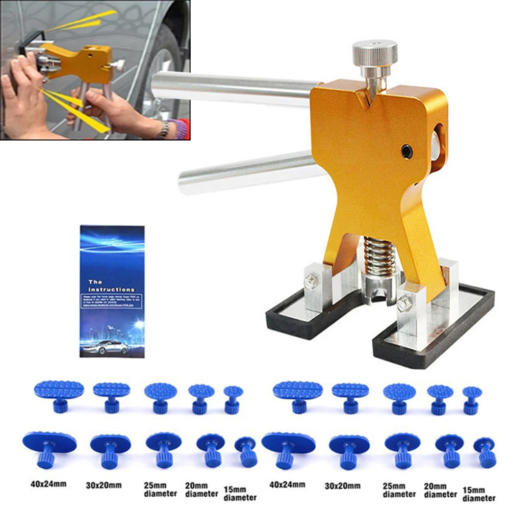 Car Dent Puller Repair Tools Automotive Body Sheet Metal Paintless Dent Removal Hot Melt Glue Multiple Sizes Suction Cup Set
Car Dent Puller Repair Tools Automotive Body Sheet Metal Paintless Dent Removal Hot Melt Glue Multiple Sizes Suction Cup Set