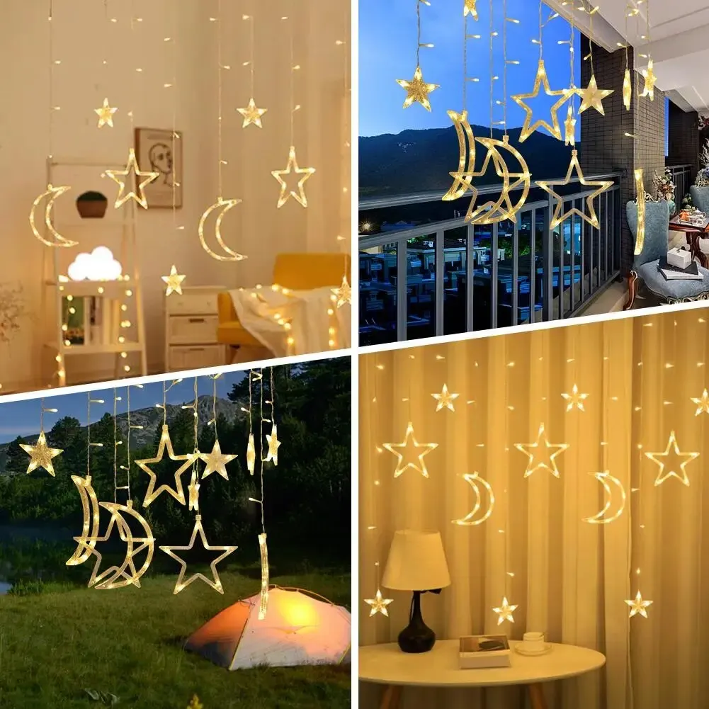 138LED Solar Lights With Remote Control String Lights For Ramadan Porch Window Backyard Tent Garden Patio Decor
138LED Solar Lights With Remote Control String Lights For Ramadan Porch Window Backyard Tent Garden Patio Decor