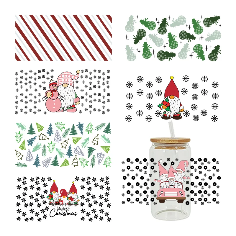 UV DTF Transfers Stickers, 16oz, Cup Wraps, New Year, Merry Christmas Printed for DIY Glass, Ceramic Metal Leather, Etc. D5192
UV DTF Transfers Stickers, 16oz, Cup Wraps, New Year, Merry Christmas Printed for DIY Glass, Ceramic Metal Leather, Etc. D5192