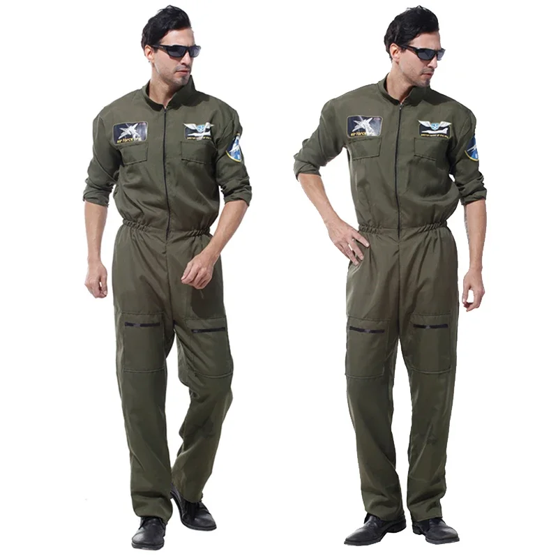 Carnival Halloween Air Force Uniform Costume Pilot Airline Outfit Cosplay Fancy Party Dress
Carnival Halloween Air Force Uniform Costume Pilot Airline Outfit Cosplay Fancy Party Dress
