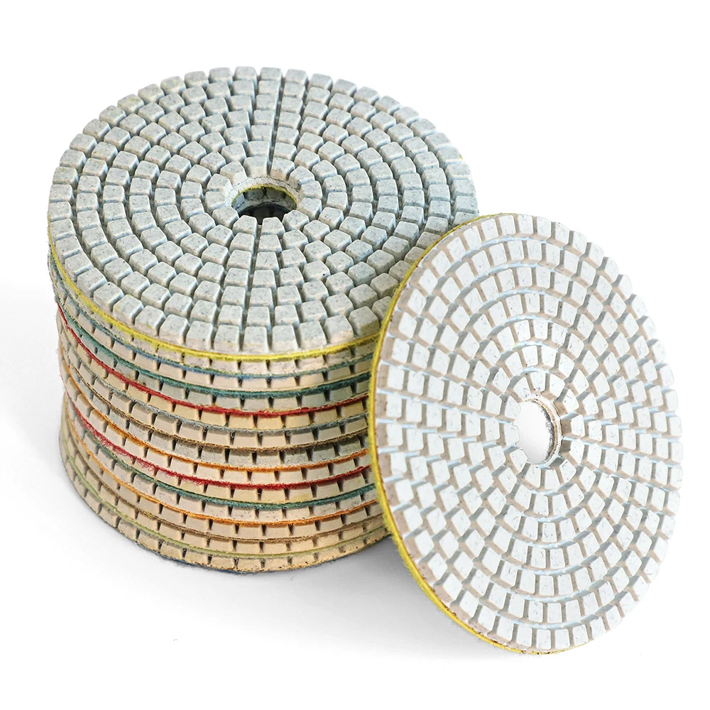 1 pc 4 inch 100mm Abrasive Diamond Wet Polishing Pads for Granite Stone Concrete Marble Polishing Use Grinding Disc
1 pc 4 inch 100mm Abrasive Diamond Wet Polishing Pads for Granite Stone Concrete Marble Polishing Use Grinding Disc