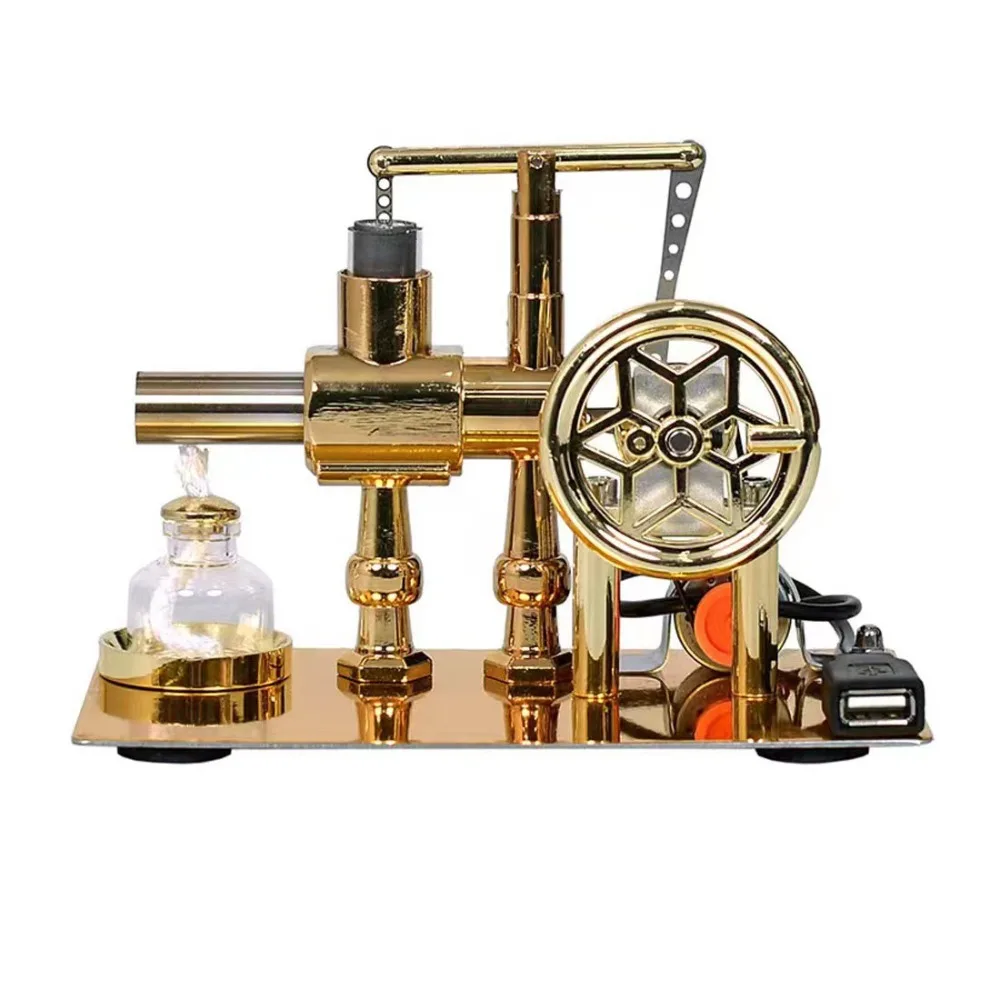 Stirling Engine Hot Air Single Cylinder Stirling Engine Model Generator Single Cylinder Stirling Engine Toy Dual Cylinder
Stirling Engine Hot Air Single Cylinder Stirling Engine Model Generator Single Cylinder Stirling Engine Toy Dual Cylinder