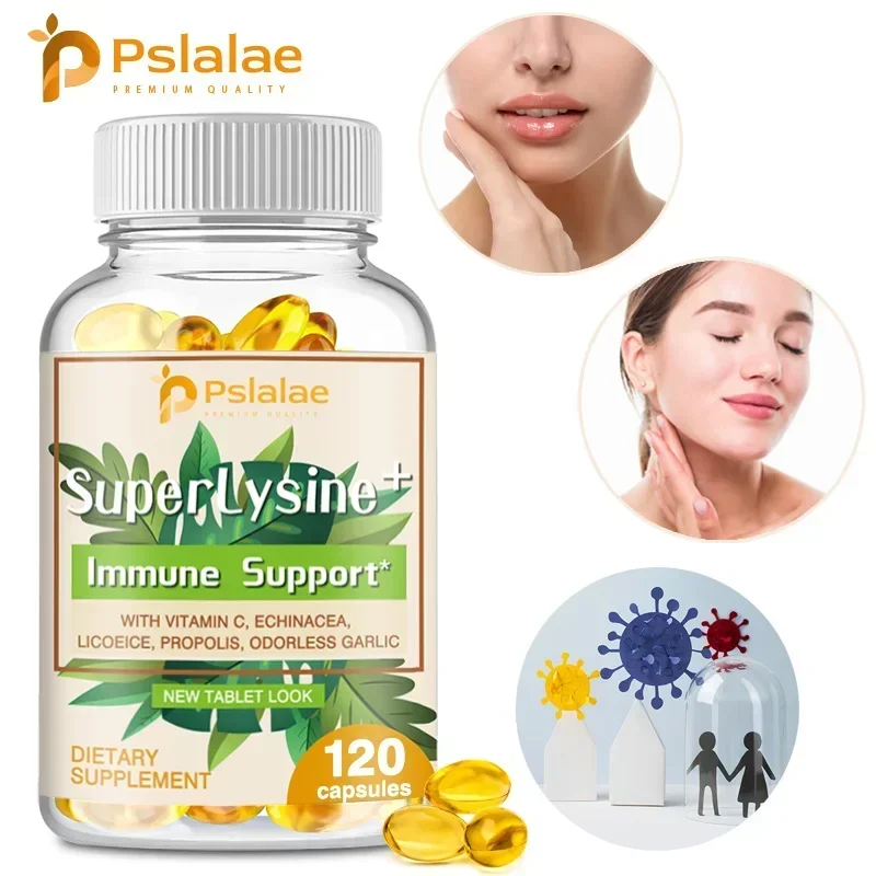 Super Lysine + Immune Support - Contains Vitamin C and Echinacea To Promote Body Absorption and Improve Immunity
Super Lysine + Immune Support - Contains Vitamin C and Echinacea To Promote Body Absorption and Improve Immunity