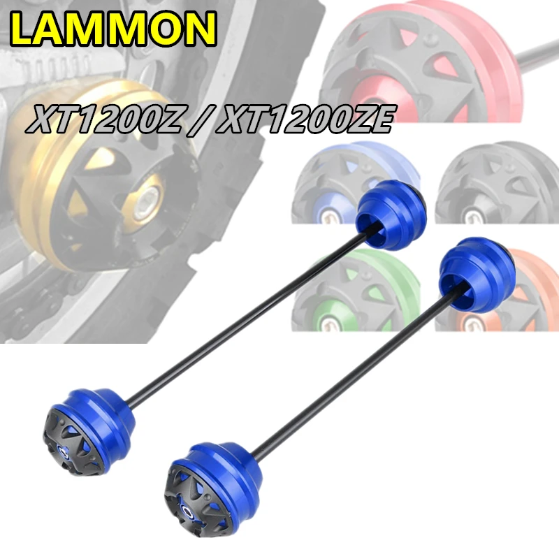 Front Rear Wheel Protector Axle Fork Crash Slider for Yamaha XT1200Z XT1200ZE Super Tenere 2010-2020
Front Rear Wheel Protector Axle Fork Crash Slider for Yamaha XT1200Z XT1200ZE Super Tenere 2010-2020