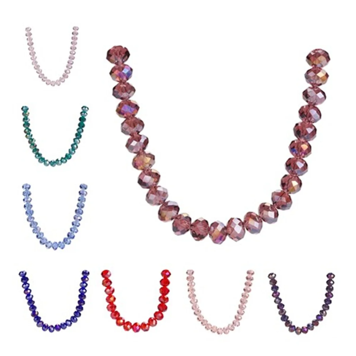 50pcs 6x4mm Glass Lot Faceted Crystal Findings Jewelry Makings Loose Beads Spacer Bead Rondelle DIY Wholesale Crafts
50pcs 6x4mm Glass Lot Faceted Crystal Findings Jewelry Makings Loose Beads Spacer Bead Rondelle DIY Wholesale Crafts