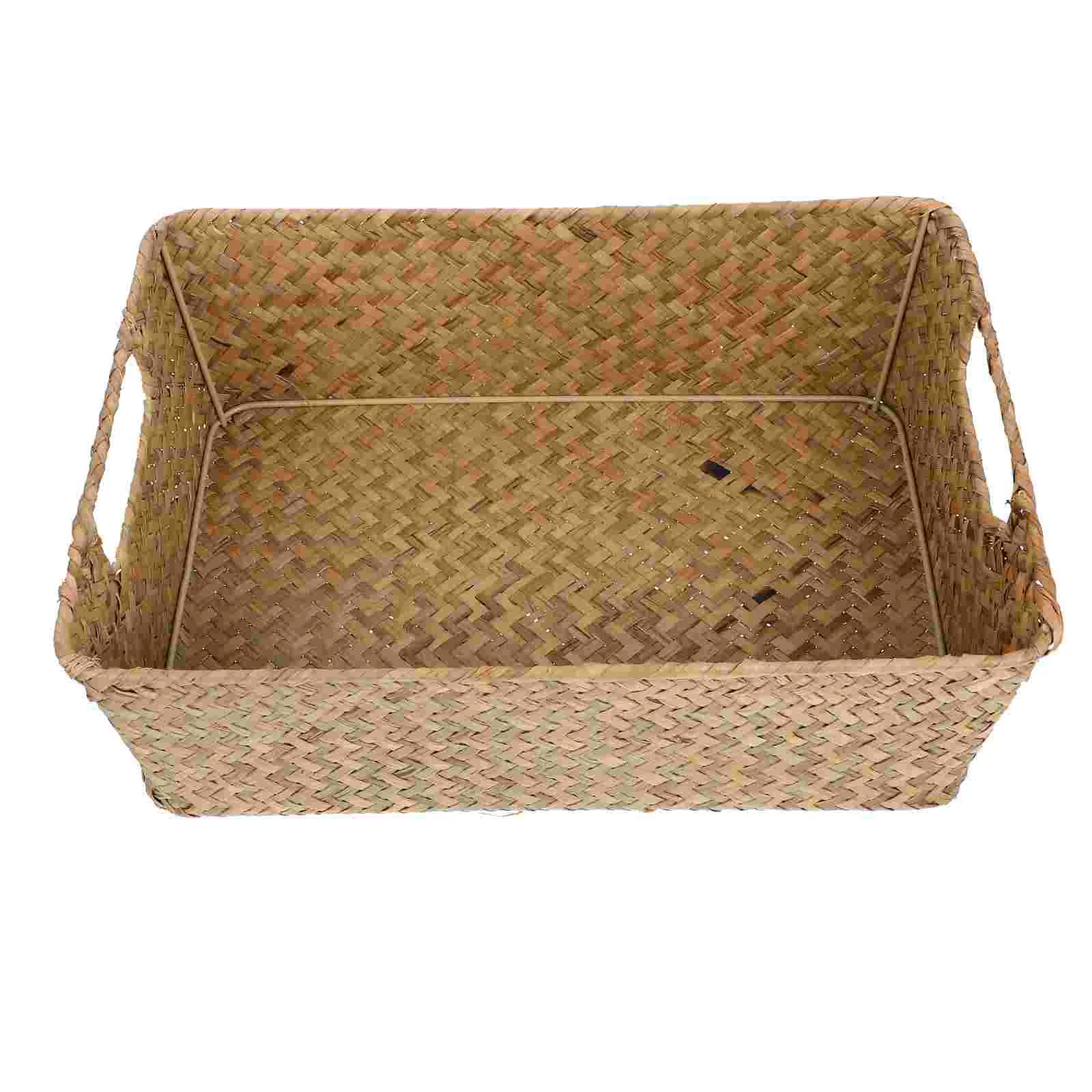 Seagrass Storage Basket Water Hyacinth Baskets Rectangular Woven Straw Storage Box Rattan Storage Bins Handwoven Organizer Bin
Seagrass Storage Basket Water Hyacinth Baskets Rectangular Woven Straw Storage Box Rattan Storage Bins Handwoven Organizer Bin