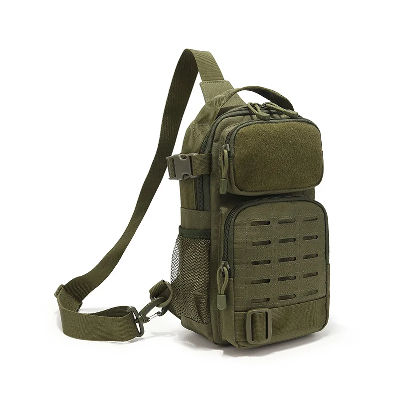 New outdoor tactical chest bag men's and women's multi-functional large capacity riding crossbody bag field single shoulder bag
New outdoor tactical chest bag men's and women's multi-functional large capacity riding crossbody bag field single shoulder bag