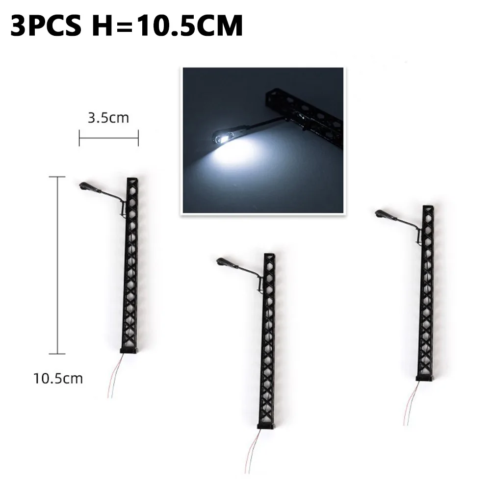 Lattice Lights Model Light LED Lampposts Layout Mast Model Railway Light Street Light Track 3Pcs Building Layout
Lattice Lights Model Light LED Lampposts Layout Mast Model Railway Light Street Light Track 3Pcs Building Layout