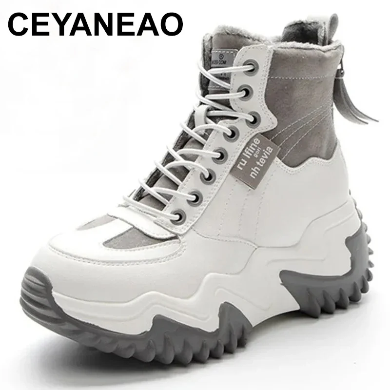 Winter Wedges Platform Women Sneakers Fashion Warm Short Plush Chunky Vulcanize Shoes Female Increasing Height Trainers
Winter Wedges Platform Women Sneakers Fashion Warm Short Plush Chunky Vulcanize Shoes Female Increasing Height Trainers