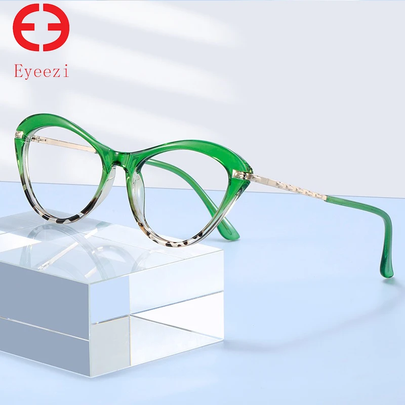 Eyeezi Luxury Brand Design Cat Eye Eyeglass Frames Women Blue Light Glasses Fashion Prescription Fake Glasses Computer Eyewear
Eyeezi Luxury Brand Design Cat Eye Eyeglass Frames Women Blue Light Glasses Fashion Prescription Fake Glasses Computer Eyewear