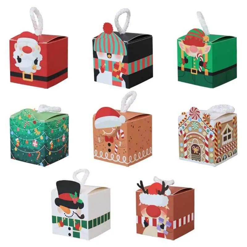 50pcs Mini Christmas Gift Boxes XMas Santa Claus Candy Biscuit Bag DIY Happy Christmas Gift Hand Bags For Christmas Party
50pcs Mini Christmas Gift Boxes XMas Santa Claus Candy Biscuit Bag DIY Happy Christmas Gift Hand Bags For Christmas Party