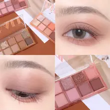 10 Colors Eyes Makeup Fashion Eyeshadow Palette Matte Eyeshadow Palette Glitter Eye Shadow Beauty Make Up Set Cosmetics
10 Colors Eyes Makeup Fashion Eyeshadow Palette Matte Eyeshadow Palette Glitter Eye Shadow Beauty Make Up Set Cosmetics