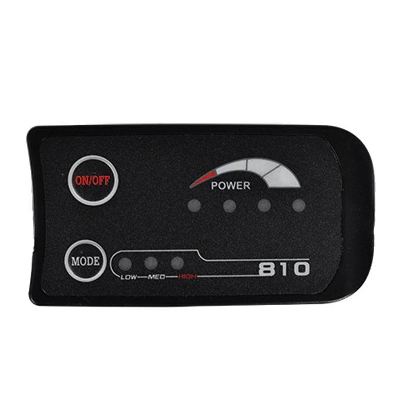 S810 E-Bike Meter LED Display 24V 36V 48V 60V For Electric Bike Electric Bicycle Meter
S810 E-Bike Meter LED Display 24V 36V 48V 60V For Electric Bike Electric Bicycle Meter