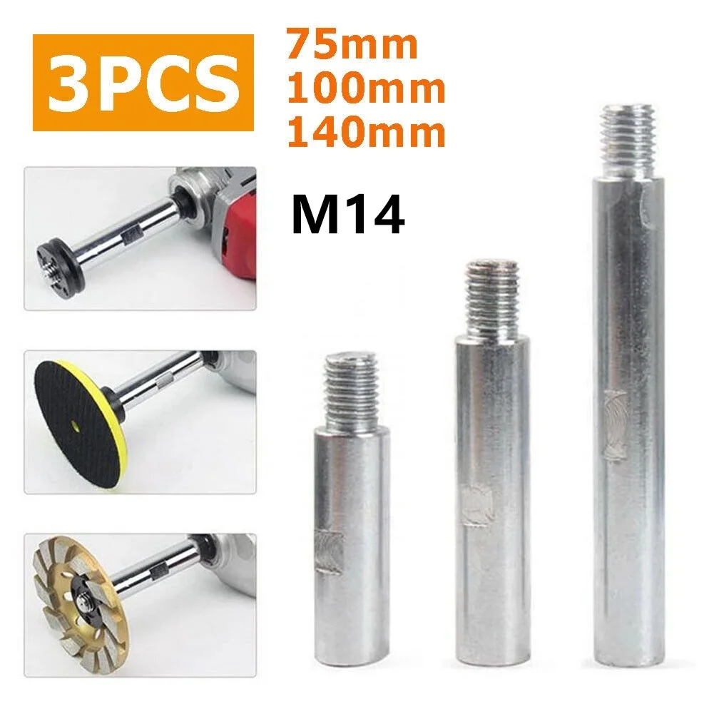 3pcs M14 Angle Grinder Polisher Extension Rod Adapter Rod Polishing Accessories Rotary Polisher Car Wheel Sander Pad Polisher
3pcs M14 Angle Grinder Polisher Extension Rod Adapter Rod Polishing Accessories Rotary Polisher Car Wheel Sander Pad Polisher