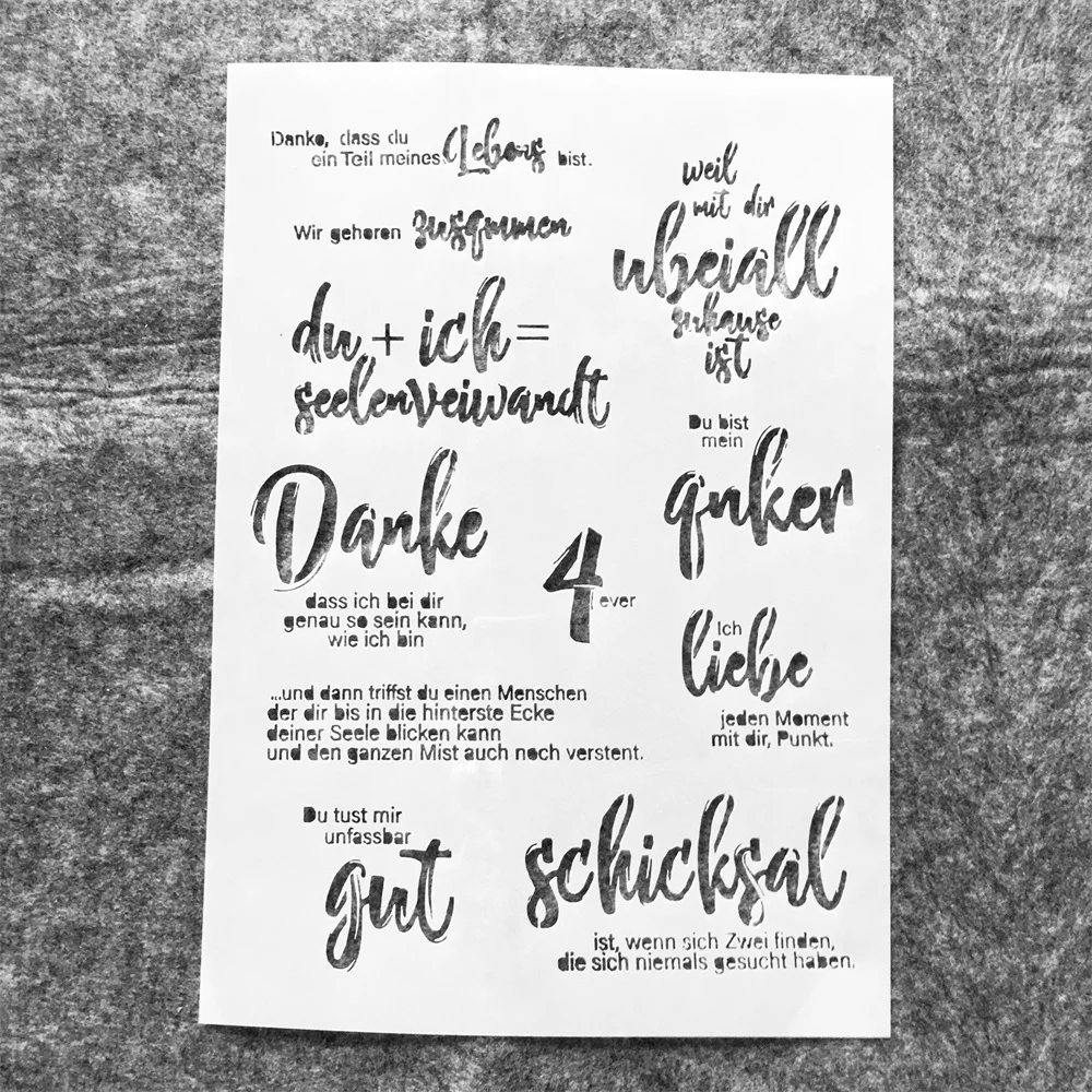 A4 29cm Germen Words DIY Layering Stencils Painting Scrapbook Coloring Embossing Album Decorative Template
A4 29cm Germen Words DIY Layering Stencils Painting Scrapbook Coloring Embossing Album Decorative Template