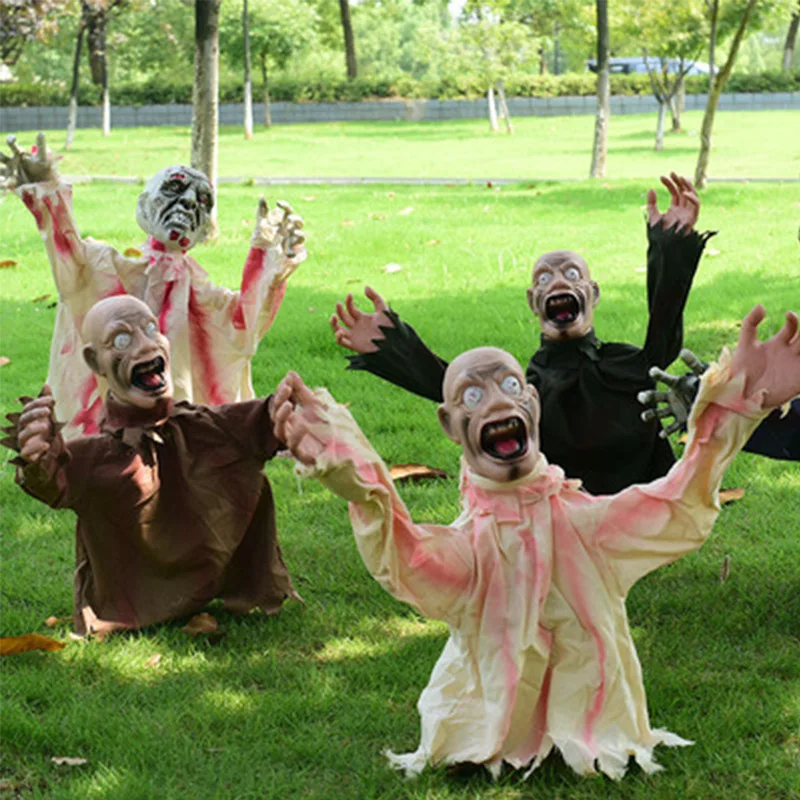 Halloween Sound Control Scary Doll Swing Ghost Outdoor Garden Yard Decoration Haunted House Decor
Halloween Sound Control Scary Doll Swing Ghost Outdoor Garden Yard Decoration Haunted House Decor