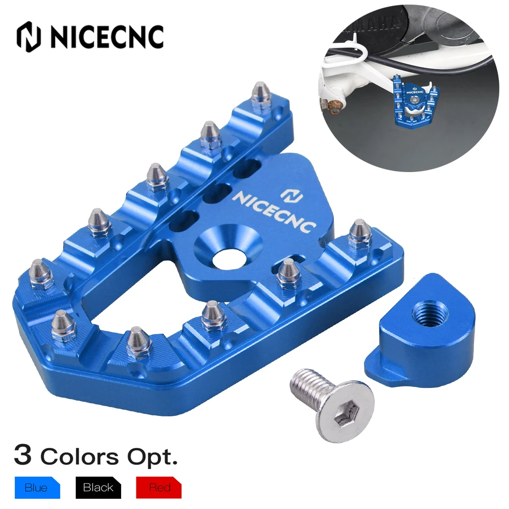 NICECNC ATV Rear Brake Pedal Extender Plate For Yamaha Blaster 200 YFS200 1988-2006 2005 84.6mmx53.6mm Aluminum
NICECNC ATV Rear Brake Pedal Extender Plate For Yamaha Blaster 200 YFS200 1988-2006 2005 84.6mmx53.6mm Aluminum