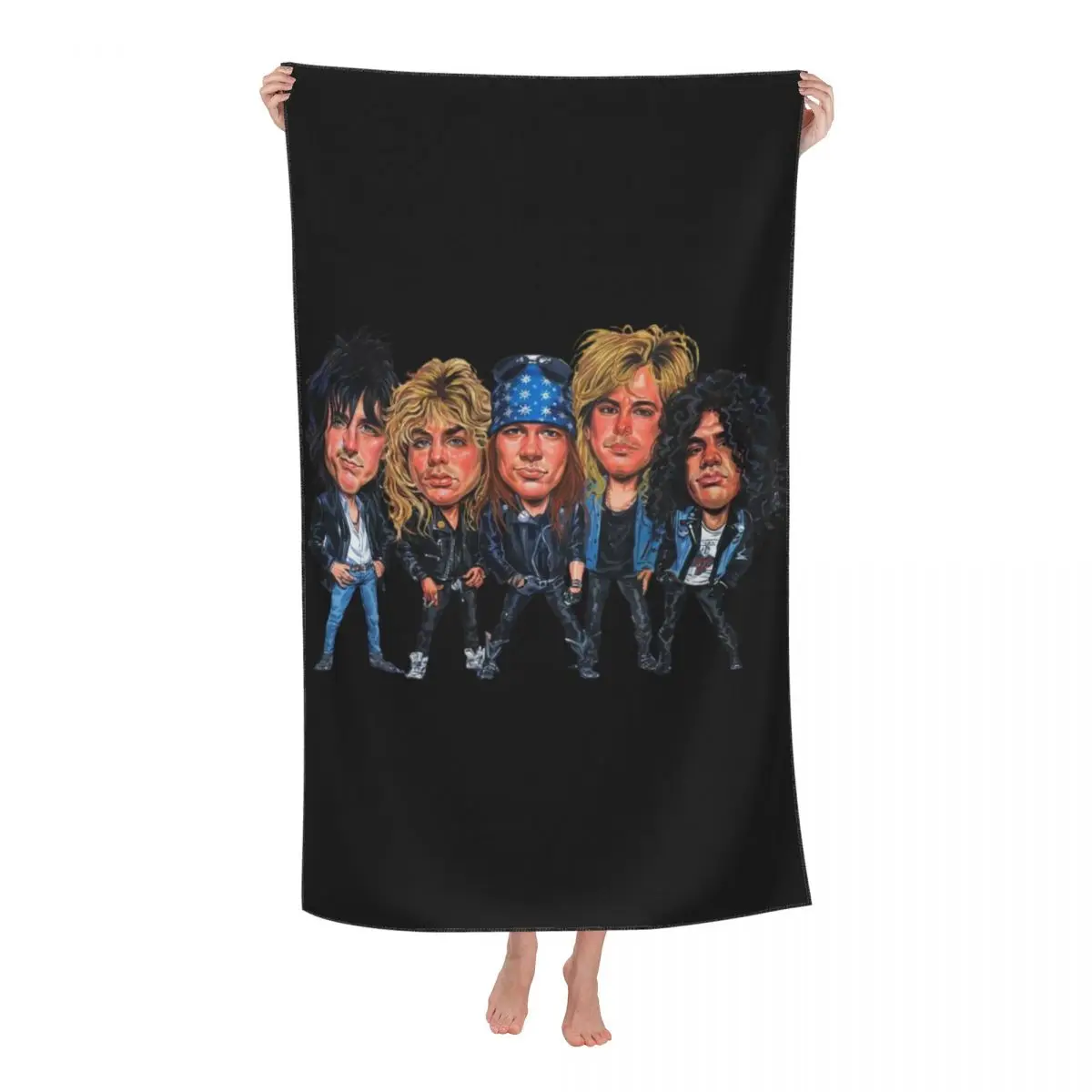 Оригинальные пляжные полотенца Guns N' Roses от Art, Супермягкие полотенца для душа из микрофибры
Оригинальные пляжные полотенца Guns N' Roses от Art, Супермягкие полотенца для душа из микрофибры