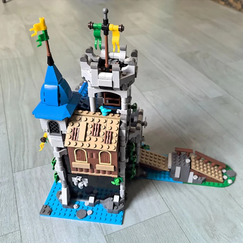 933PCS Fortress of Lakeside County Medieval Building Set,City Architecture Modular Building Block Assembly Model Kit,Adults Gift 933PCS Fortress of Lakeside County Medieval Building Set,City Architecture Modular Building Block Assembly Model Kit,Adults Gift