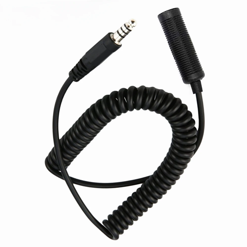 Durable Radio U-92A/U FOR U-174/U Adapter Cable Bowman Headset Extension Cable Military Helicopter Headphone Headset Extension
Durable Radio U-92A/U FOR U-174/U Adapter Cable Bowman Headset Extension Cable Military Helicopter Headphone Headset Extension