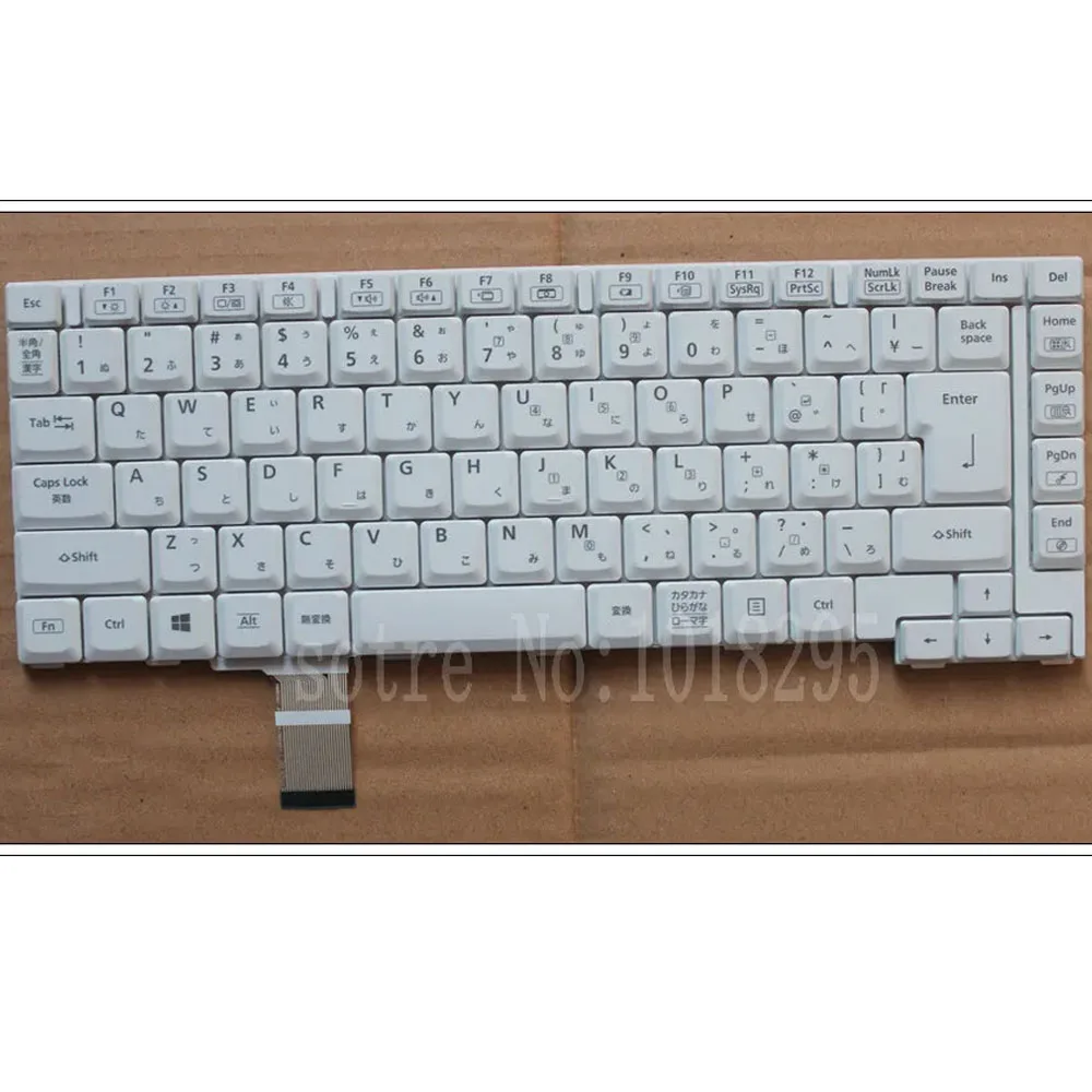 

NEW JP laptop white keyboard for Panasonic CF-B10 CF-B11 HMB5301CPB1101A SN1312050680 Japan LAYOUT KEYBOARD