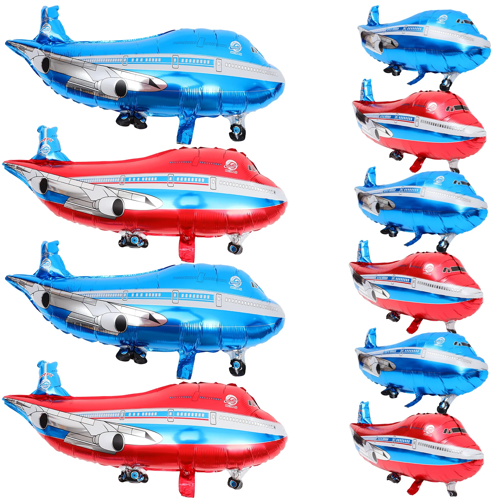 10 Pcs Kid Airplane Ballon Toy Party Aircraft Toys for Toddlers Decor Balloons Helium
10 Pcs Kid Airplane Ballon Toy Party Aircraft Toys for Toddlers Decor Balloons Helium