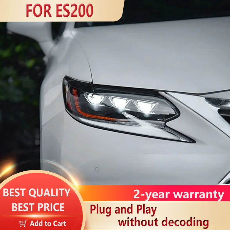 Car Accessories Headlamp For Lexus ES200 ES250 ES300 2013-2017 LED Auto Headlights Assembly ES Series Upgrade Design Tool
Car Accessories Headlamp For Lexus ES200 ES250 ES300 2013-2017 LED Auto Headlights Assembly ES Series Upgrade Design Tool