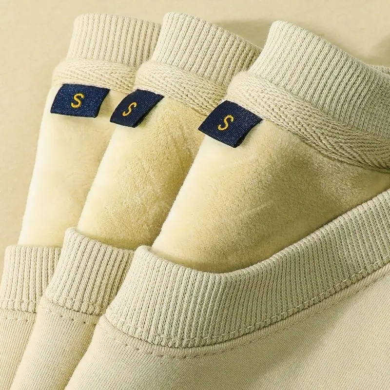 Тяжелый хлопковый свитер без пальцев 300 г зимний бархатный утепленный модный топ с круглым вырезом для мужчин и женщин 2022
Тяжелый хлопковый свитер без пальцев 300 г зимний бархатный утепленный модный топ с круглым вырезом для мужчин и женщин 2022