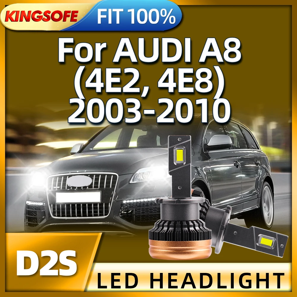 Roadsun Led Auto Headlights D2S Car Lights High Power 130W For AUDI A8 4E2 4E8 2003 2004 2005 2006 2007 2008 2009 2010
Roadsun Led Auto Headlights D2S Car Lights High Power 130W For AUDI A8 4E2 4E8 2003 2004 2005 2006 2007 2008 2009 2010