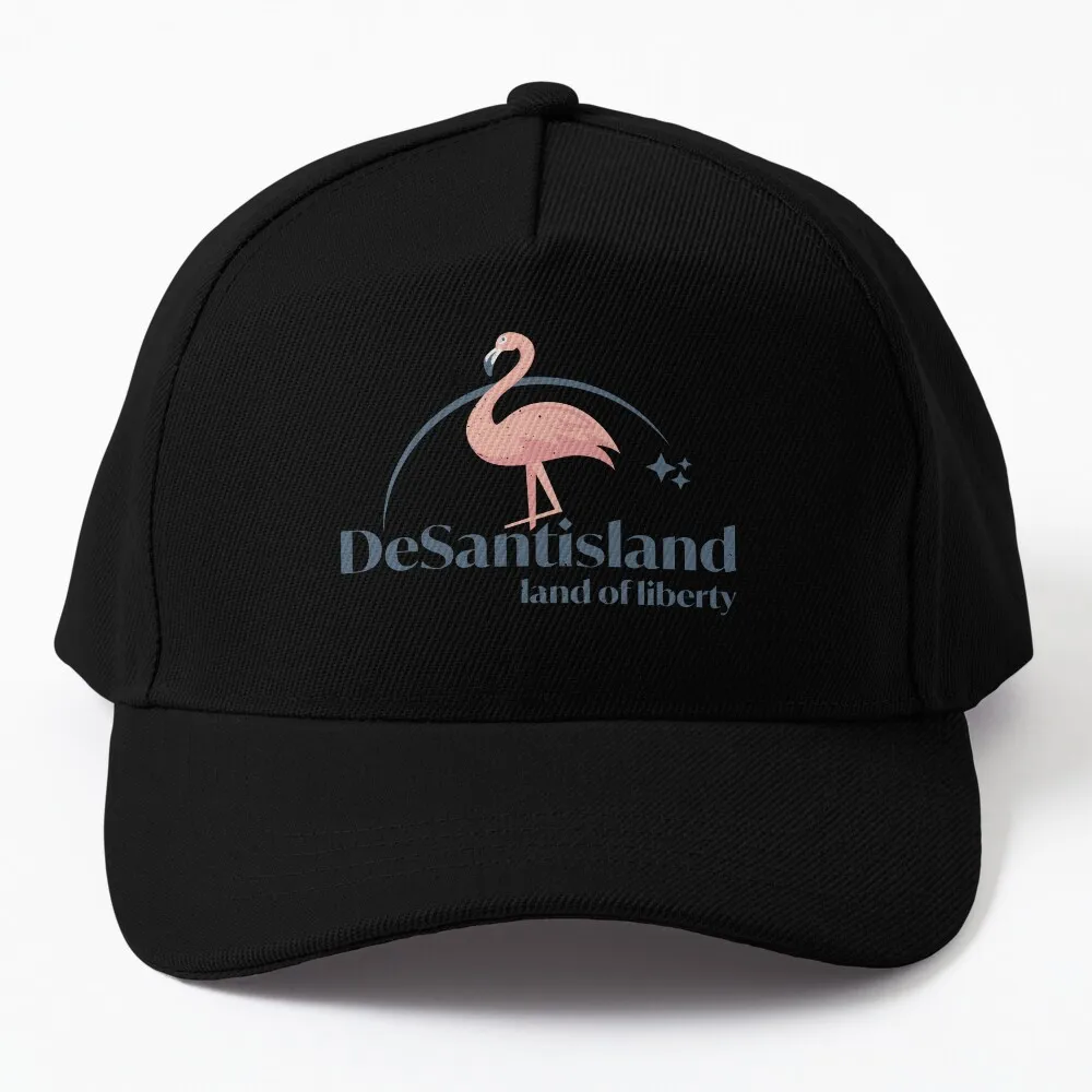 

DeSantisland Land Of Liberty - Land Of Florida Flamingo Baseball Cap Hip Hop Wild Ball Hat Hats Man Women'S