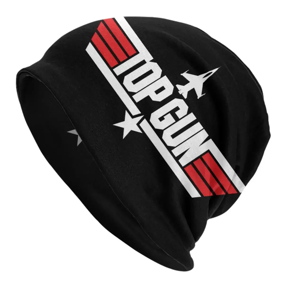 

Maverick Film Top Gun Beanie Cap Unisex Winter Warm Bonnet Femme Knitting Hats Cool Outdoor Skullies Beanies Caps For Men Women