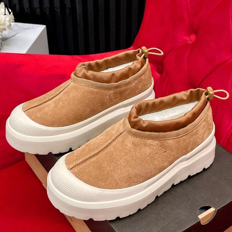 

2023 Hot Selling Internet Celebrity with The Same Cotton Shoes in Winter, New Thick Soled Snow Shoes for Men and Women