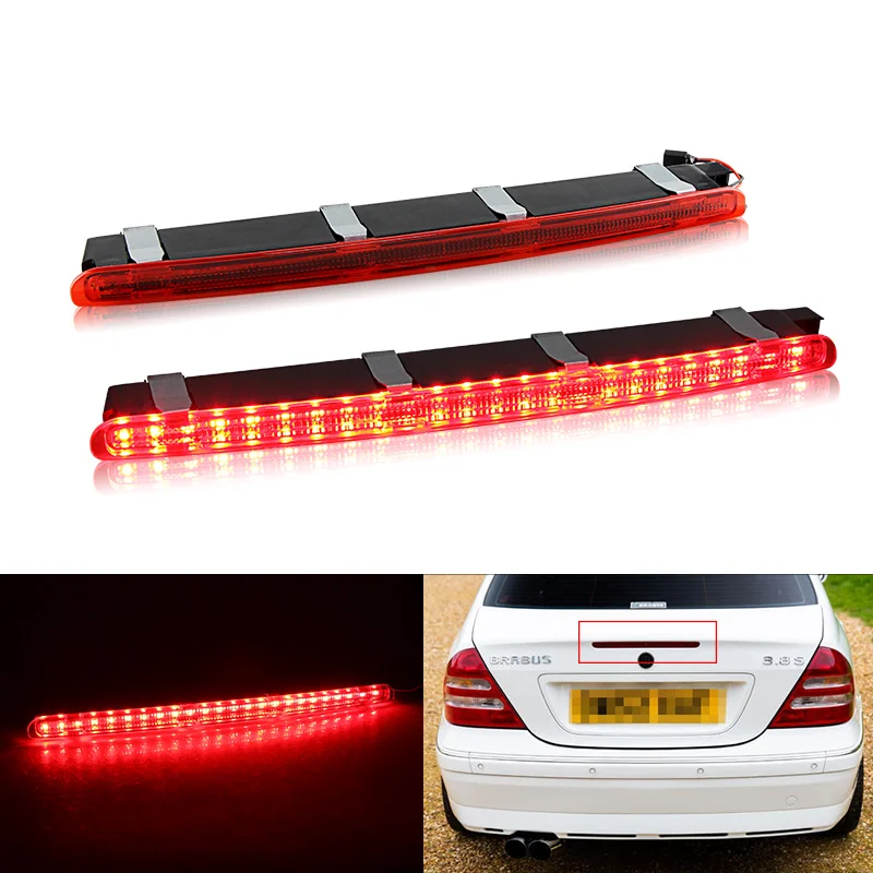 

1PC LED Tail Brake Stop Warining Lamp Car Rear Bumper Light Bulb High Quality Auto For Benz E-Class W203 2038200156 A2038201456