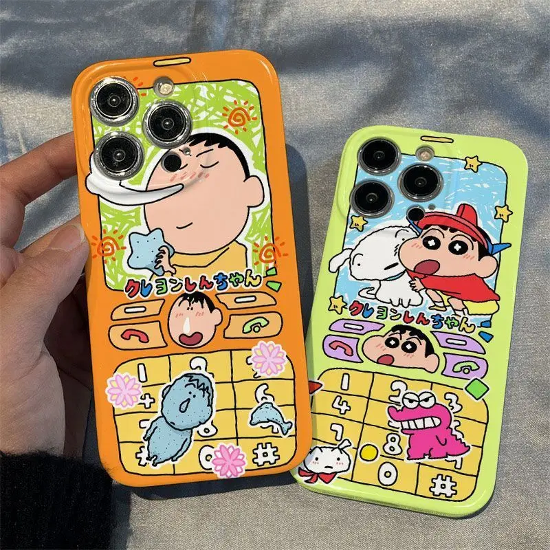 Аниме чехол для телефона Crayon Shin-Chan Iphone 15/14/13/12 Pro Max Kawaii защитный чехол для телефона противоударный жесткий чехол аксессуары в подарок
Аниме чехол для телефона Crayon Shin-Chan Iphone 15/14/13/12 Pro Max Kawaii защитный чехол для телефона противоударный жесткий чехол аксессуары в подарок