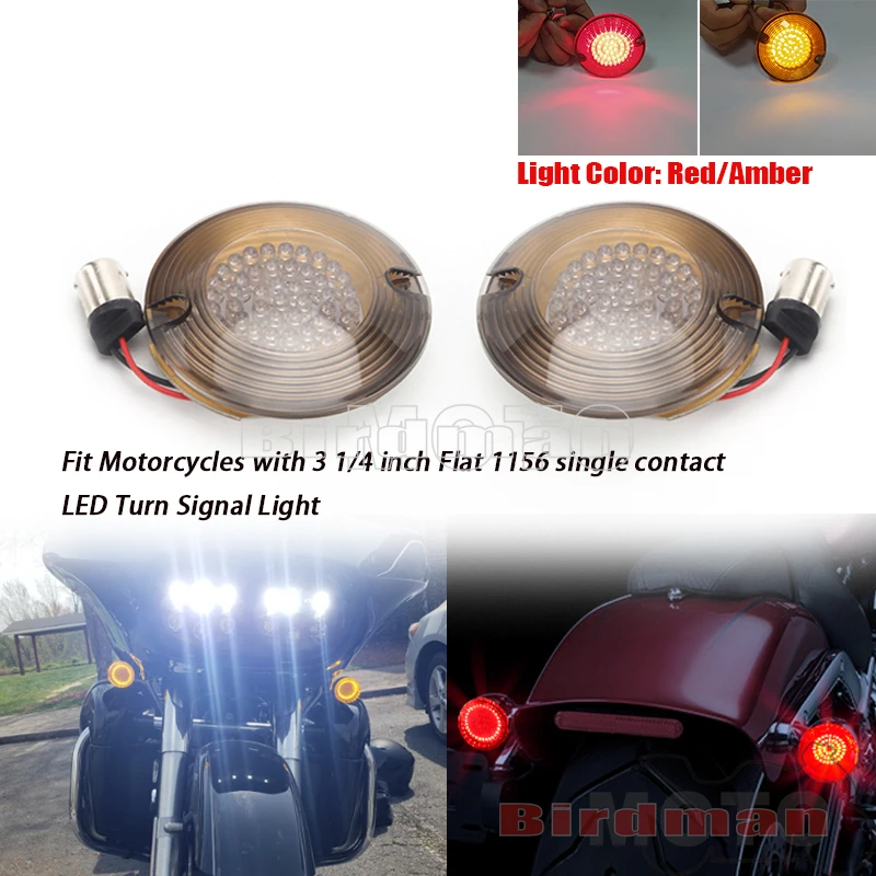 Motorcycle Turn Signal Inserts Amber/Red 1156 Bullet Style For Harley Road Electra Glide Standard Road King Classic FLHR FLTR
Motorcycle Turn Signal Inserts Amber/Red 1156 Bullet Style For Harley Road Electra Glide Standard Road King Classic FLHR FLTR