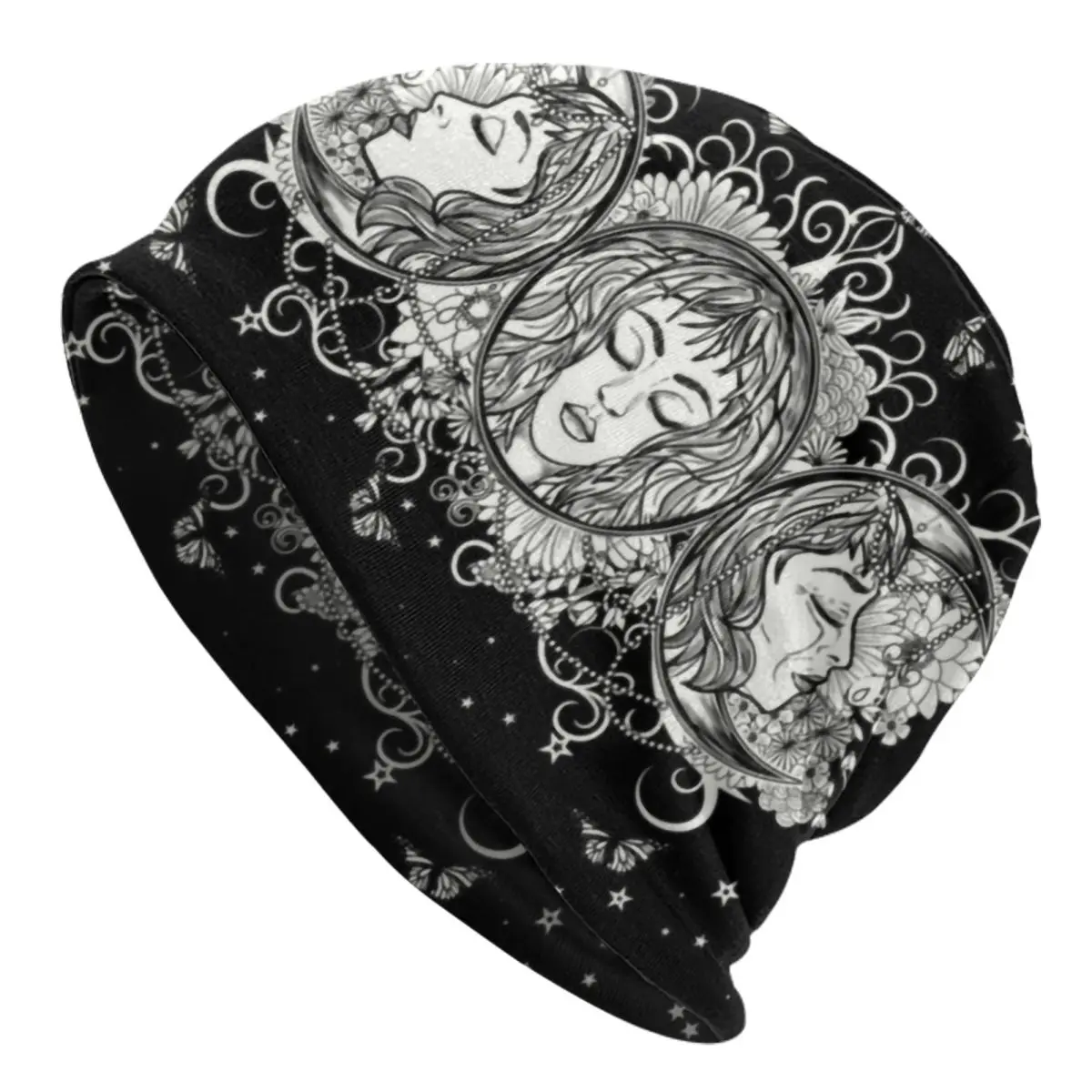 Halloween Witch Bonnet Hats Fashion Knitted Hat For Men Women Autumn Winter Warm Triple Moon Goddess Skullies Beanies Caps
Halloween Witch Bonnet Hats Fashion Knitted Hat For Men Women Autumn Winter Warm Triple Moon Goddess Skullies Beanies Caps