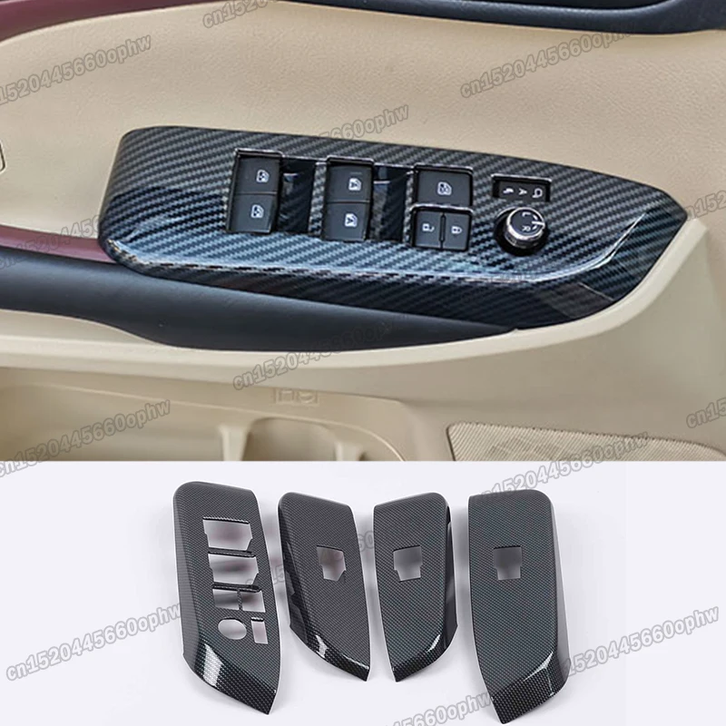 carbon fiber Car Window Switch Control Panel Trim for Toyota Highlander 2013 2014 2015 2016 2017 2018 2019 Accessories Chome
carbon fiber Car Window Switch Control Panel Trim for Toyota Highlander 2013 2014 2015 2016 2017 2018 2019 Accessories Chome