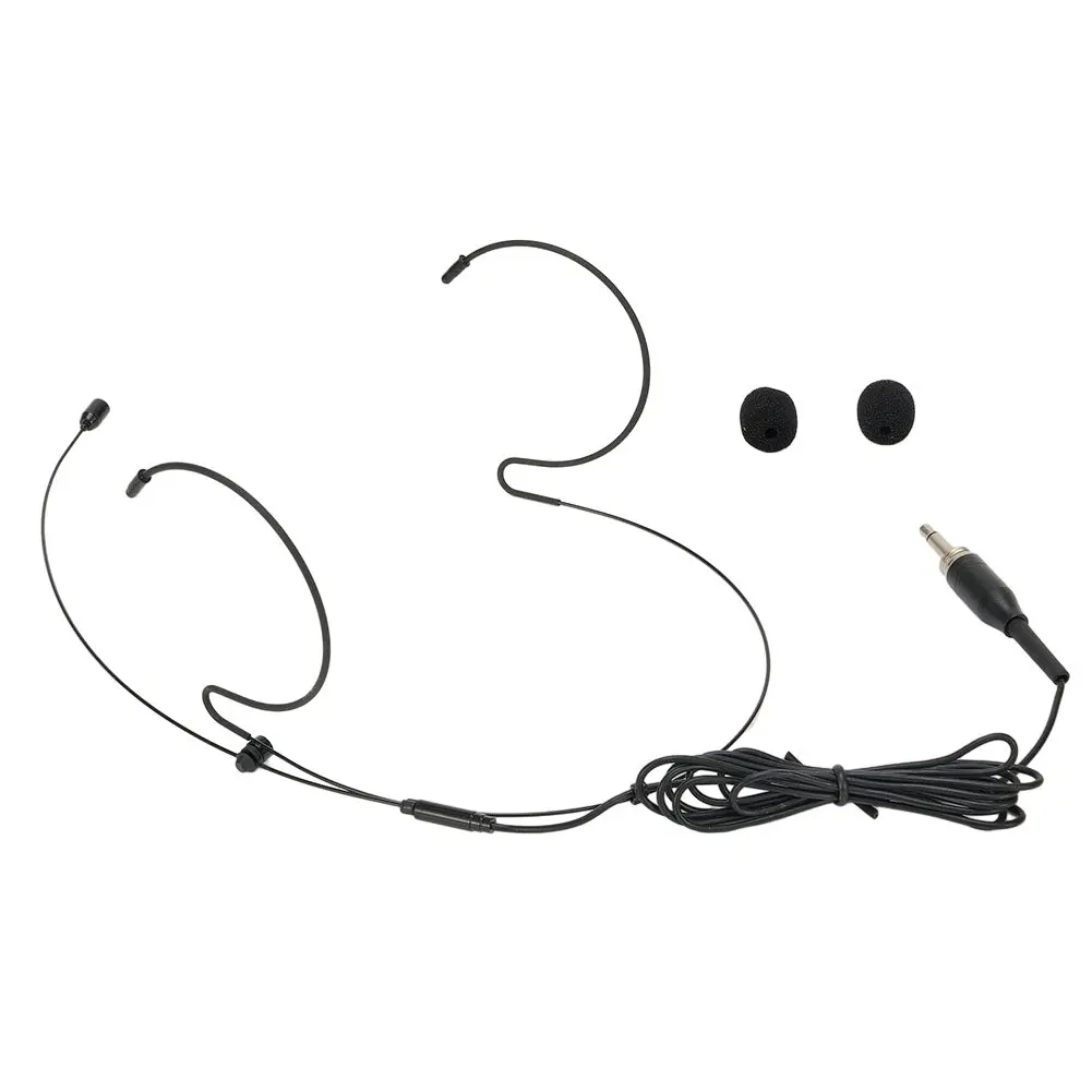 High Quality Lightweight 100% Brand New Microphone Cover Headworn Black Double Earhook For Sennheiser Headset Mic
High Quality Lightweight 100% Brand New Microphone Cover Headworn Black Double Earhook For Sennheiser Headset Mic