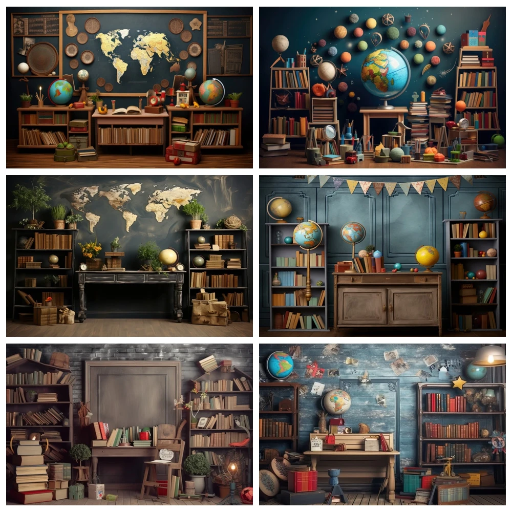 AI Scene Bookshelf Backdrop for Photography Books Children Back to School Kids Portrait Room Decor Photocall Photo Background
AI Scene Bookshelf Backdrop for Photography Books Children Back to School Kids Portrait Room Decor Photocall Photo Background