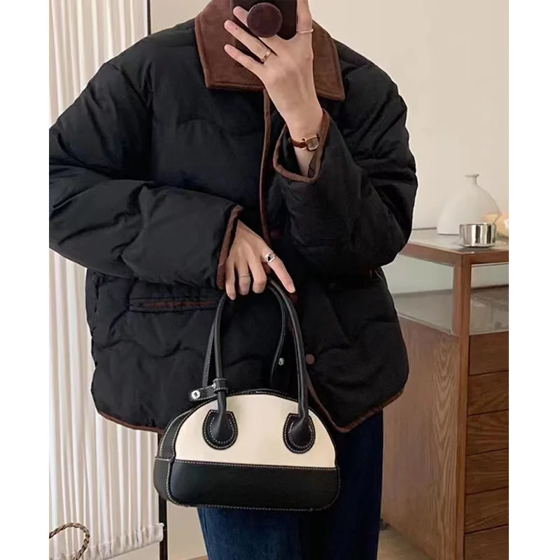 Korean Version INS Lapel East Door Light Down Women's Short-Style Small Fragrance Cotton Casual Jacket Winter
Korean Version INS Lapel East Door Light Down Women's Short-Style Small Fragrance Cotton Casual Jacket Winter