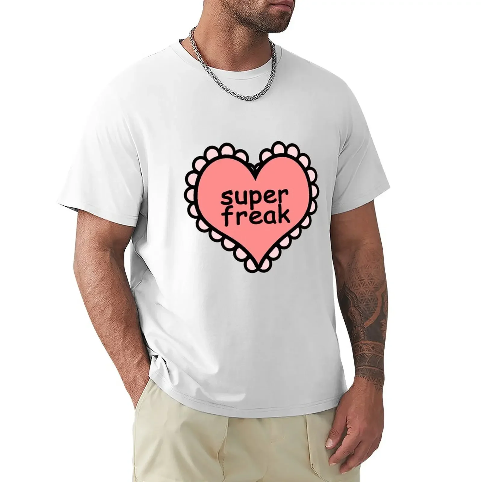 Offensive Heart Text - Super Freak T-Shirt kawaii clothes Blouse customizeds summer clothes mens big and tall t shirts
Offensive Heart Text - Super Freak T-Shirt kawaii clothes Blouse customizeds summer clothes mens big and tall t shirts