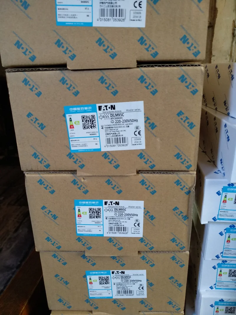 Новый Замечательный и многофункциональный переключатель Eaton DILM95C 220-230 В переменного тока
Новый Замечательный и многофункциональный переключатель Eaton DILM95C 220-230 В переменного тока