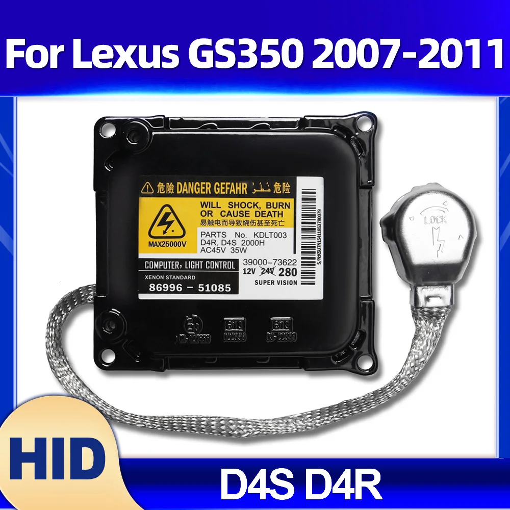 For Lexus GS350 2007 2008 2009 2010 2011 OEM 86996-51085 Xenon HID Headlight Control Unit Ballast D4S D4R HID Lights Ballast
For Lexus GS350 2007 2008 2009 2010 2011 OEM 86996-51085 Xenon HID Headlight Control Unit Ballast D4S D4R HID Lights Ballast